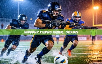 篮球赛场之上底线战打成僵局，竞技激烈