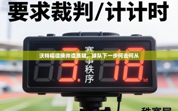 沃特福德换帅遭质疑，球队下一步何去何从